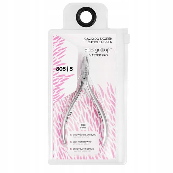 Dubbelfjädervap nagelbandsavbitare PREMIUM 5 mm Aba Group MASTER PRO 805/5