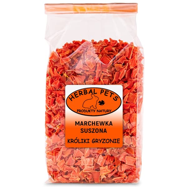 Herbal Pets - Torkade morötter 125g