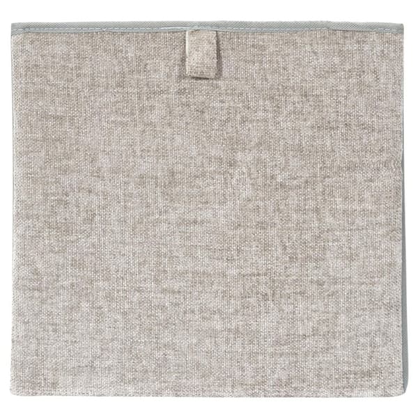 MAVI taupe vikbar textilbehållare
