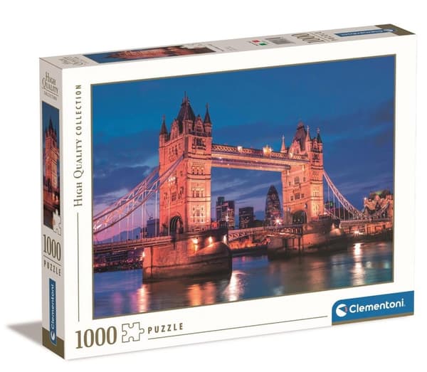 Puslespil 1000 HQ Tower Bridge om natten