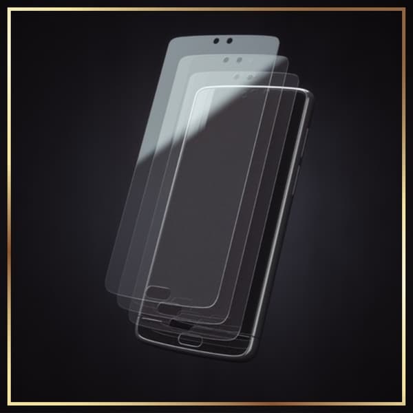MS HybridGLASS Hybridglas til iPhone 15 Pro Max