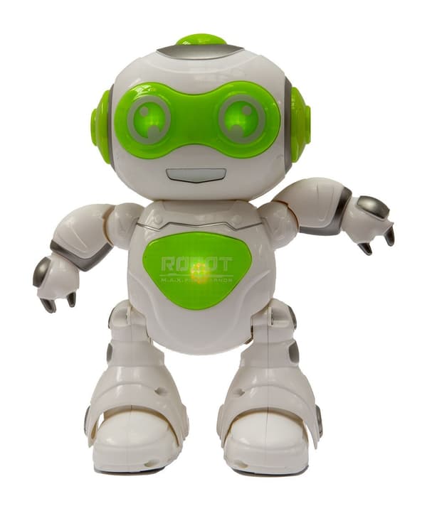Interaktiv robot med ljud-, rörelse- och ljusfunktioner