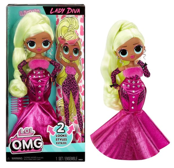 LOL Överraskning. OMG HoS Lady Diva Docka