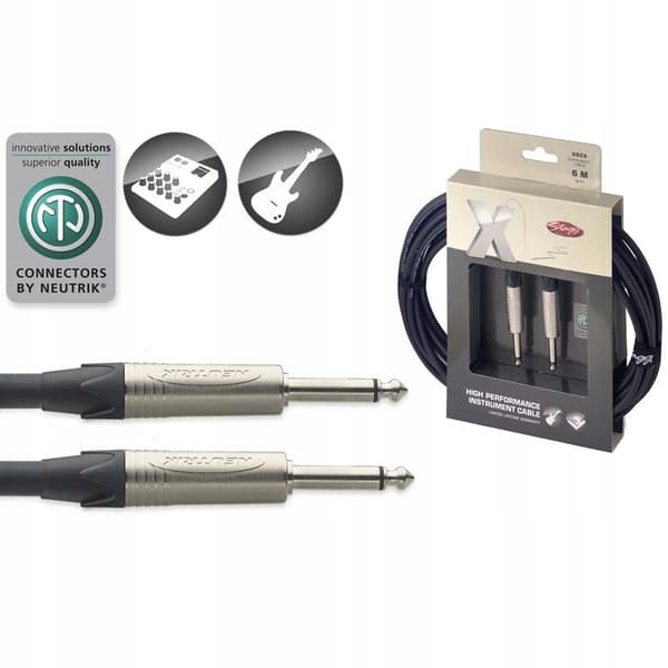 Stagg XGC 6 - 6m instrumentkabel