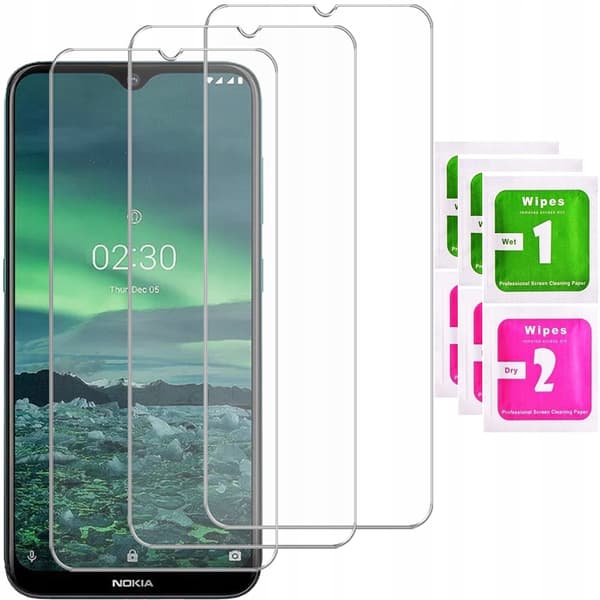 3x 9H HÄRDADE GLAS FÖR NOKIA 2.3 | 3-PACK