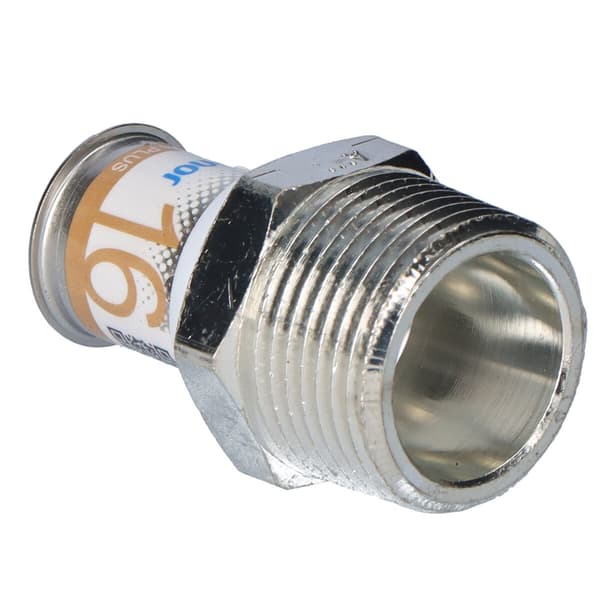 16-R3/4"MT utvändig gänga Uponor S-Press Plus