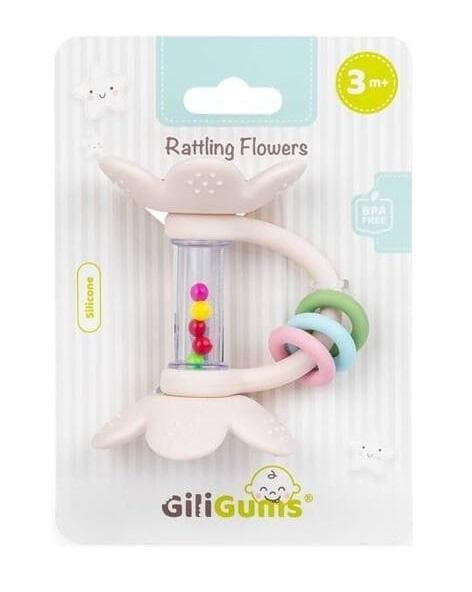 Pastellblommor Skallra