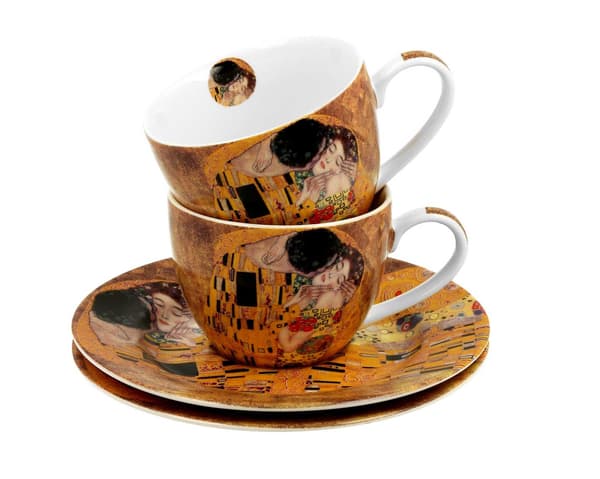 Set med 2 Klimt espressokoppar