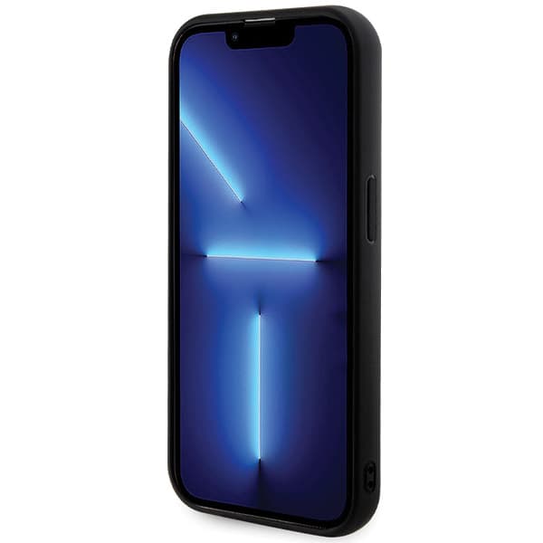 Guess Sequin Script Metallskal till iPhone 13 Pro Max, Svart