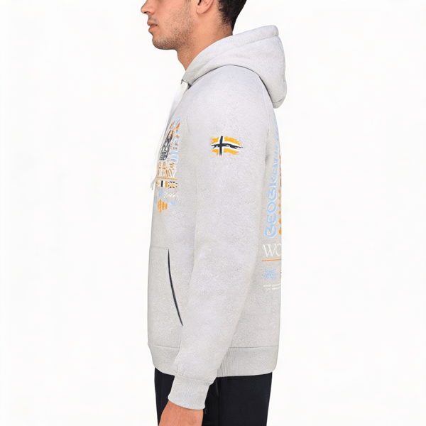Geographical Norway Gakado Blended GreyDb herr 100 tröja storlek L