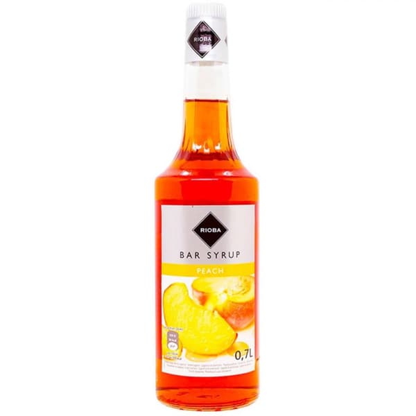 Persikka-baarimestarin siirappi 700ml - Rioba