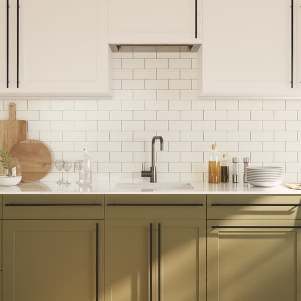 vidaXL skabsgreb 20 stk. sort 480 mm rustfrit stål