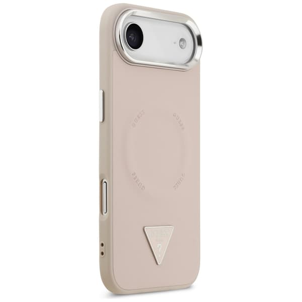 Guess Triangle Logo MagSafe-etui til iPhone Air, pink