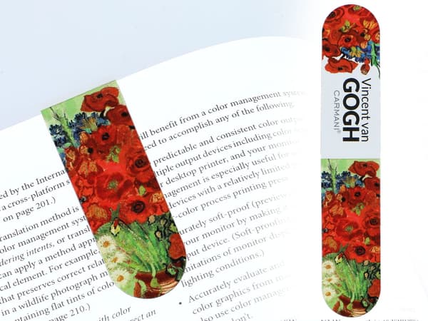 Carmani, set med 4 magnetiska bokmärken - VAN Gogh