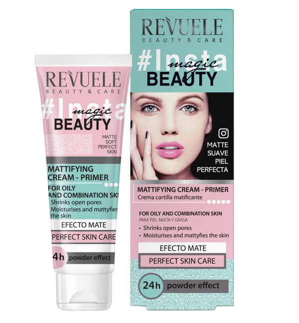 Reuvele Insta Magic Beauty Cream-primer / Mattgörande ansiktskräm (50 ml)