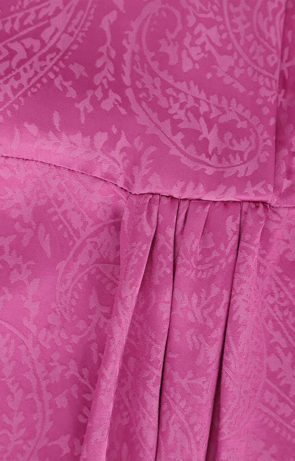 Jacquard paisleyklänning 40