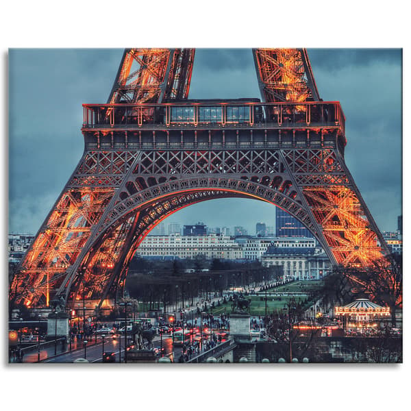 Canvas-taulu, Arkkitehtuuri, Eiffel-torni, 100X80