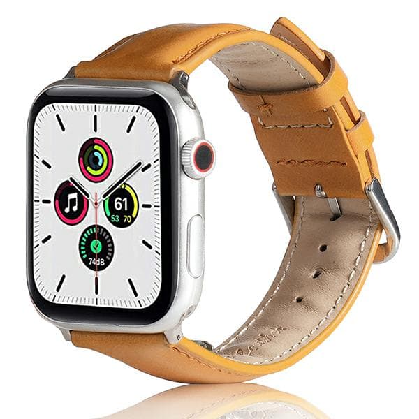Beline Læderrem til Apple Watch 38/40/41mm Lysebrun