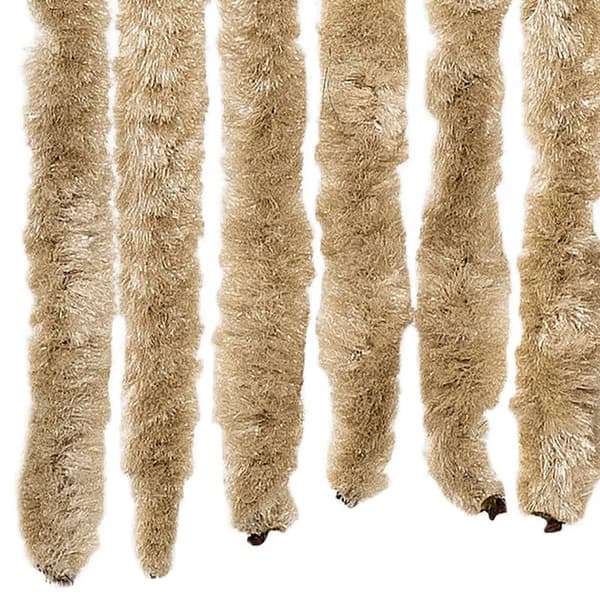 vidaXL Hyttysverkko beige 90x200 cm Chenille