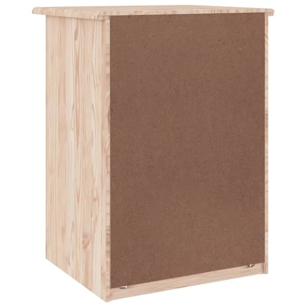 vidaXL ALTA sängbord, 41x35x55,5 cm, furu