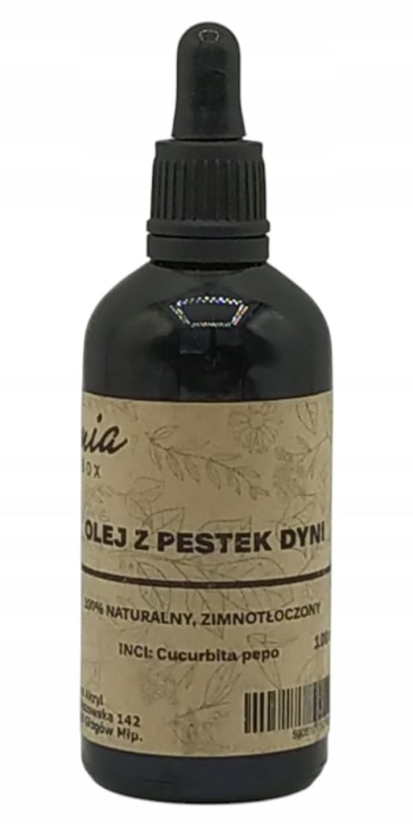 Pumpafröolja 100ml, kosmetisk olja - bärarolja
