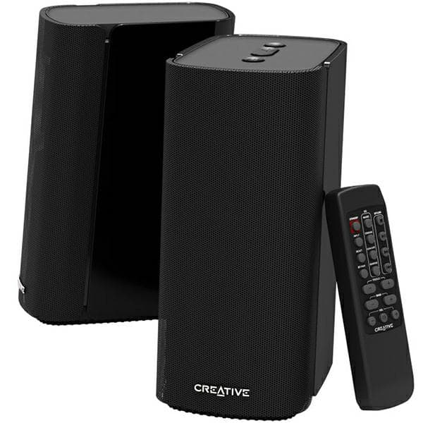 Creative T100 Trådlösa Högtalare 2.0 Bluetooth 5.0 Svart