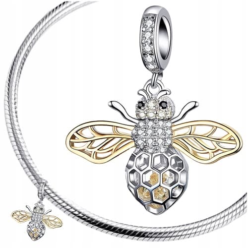 Biberlocker WASP silver 925 hänge pärla biberlocker pr 925