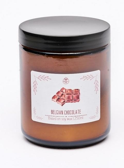 Doftljus med belgisk choklad 250ml