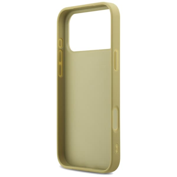 Guess Fixed Glitter Big 4G cover til iPhone 17 Pro Max guld