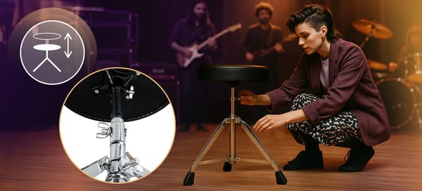 MusicMate MM-K40 trumstol