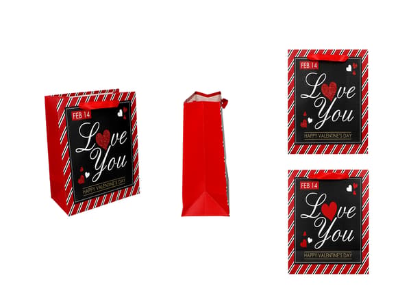 Lille gavepose - Valentinsdag (1 af 4 designs)