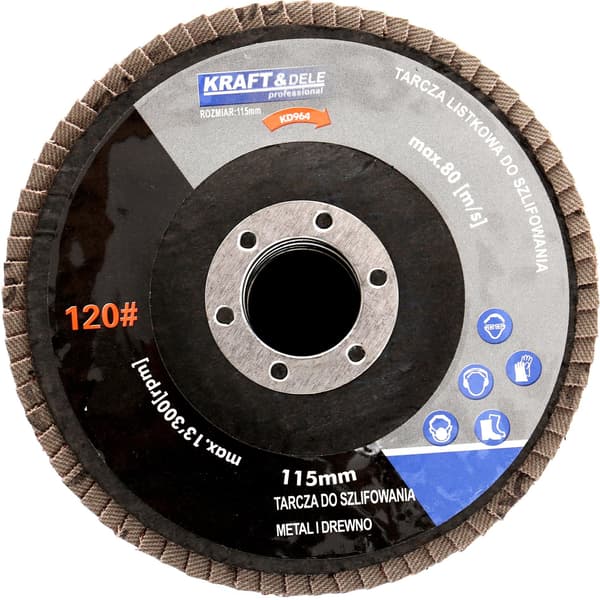 Lamellskiva 115mm P100 KD963
