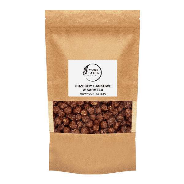 Hasselnødder i karamel 500 g