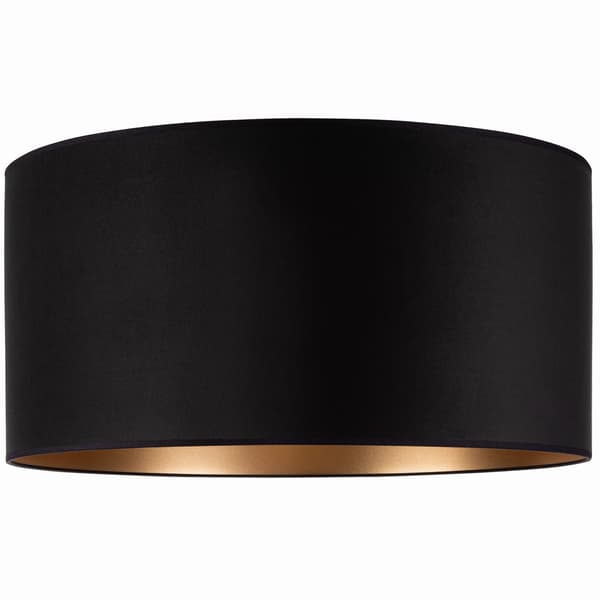 Tornado AXL1 lampe, sort og guld fløjl