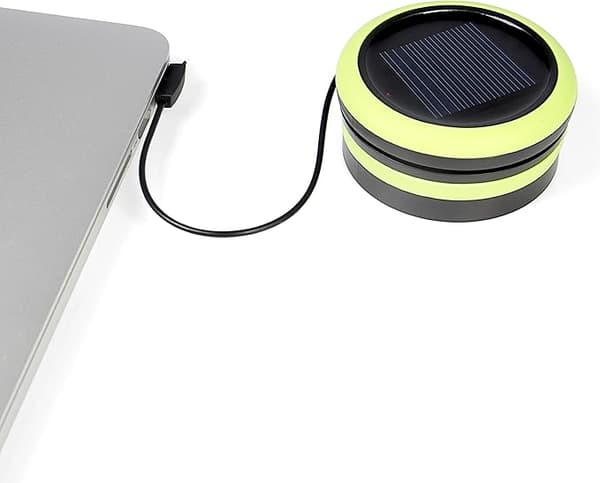 Gregster Transparent Flaske M 600 ml SOLAR LED