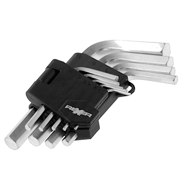 KORTE ANNEXNØGLER 1,5-10 MM 9 STK.