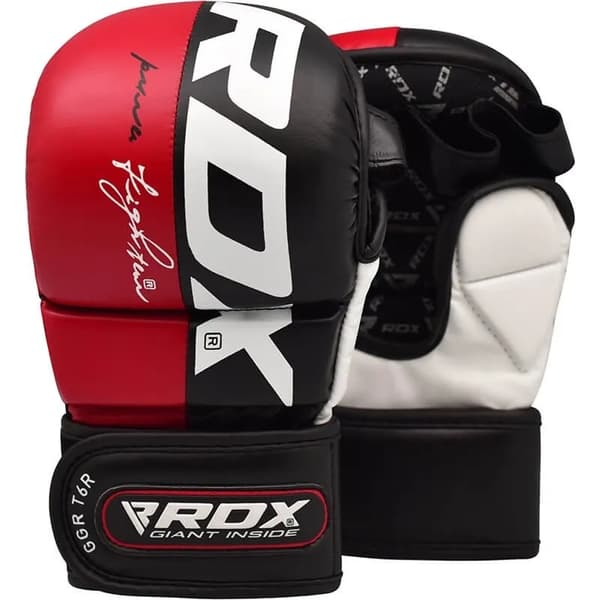 MMA Sparringhandskar RDX Rex T6 Röd S