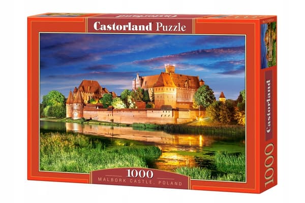 Pussel 1000 bitar Malbork slott Polen C-103010-2