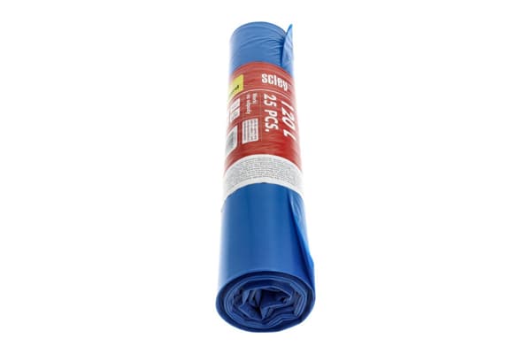 Scley sopsäckar 120L blå UNIVERSAL 25 stycken
