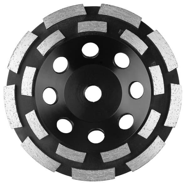 Segmenterad dubbel diamantslipskiva M14 125 x 22,2 x 5 mm