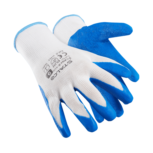 S-LATEX B ECO polyesterhandskar S-LATEX B ECO 7 polyesterhandskar