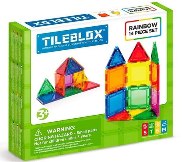 Tileblox sateenkaari setti 14 osaa
