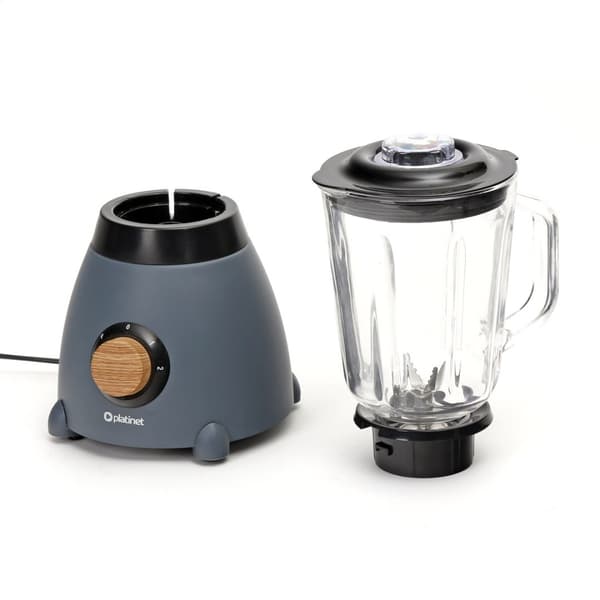 PLATINET ELEKTRISK BLENDER FLØJLS TRÆGRÅ [45467]
