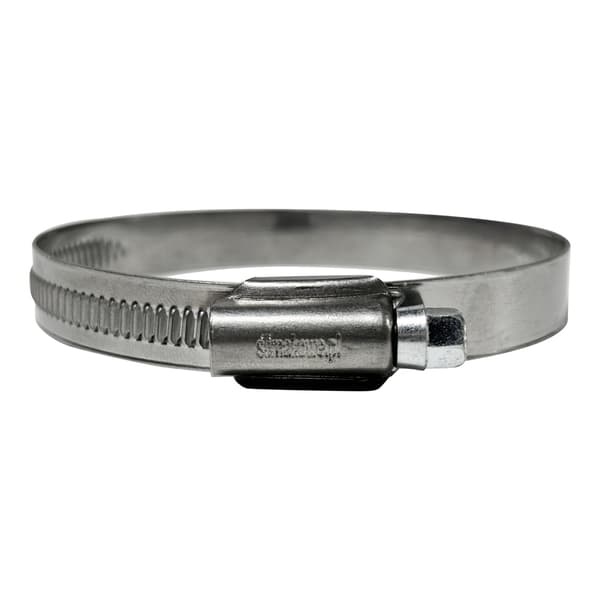 W2 snäckklämma Ø60-80 mm, bredd 12 mm - rostfritt stål