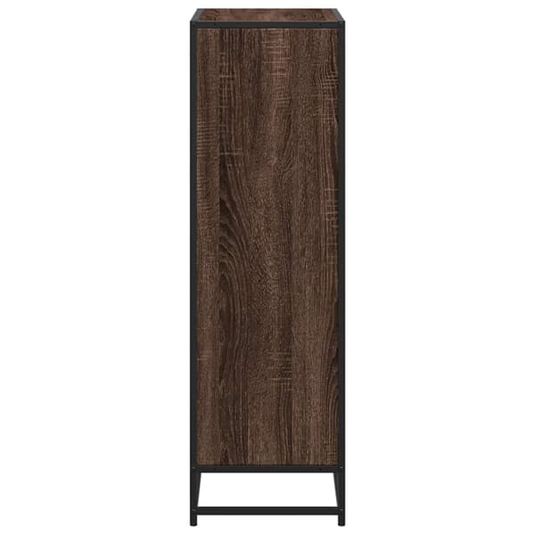 vidaXL reol brun eg 65,5x33x107,5 cm
