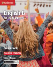 Engelska B för IB-diplomet. Kursbok med Cambridge Elevate Edition.