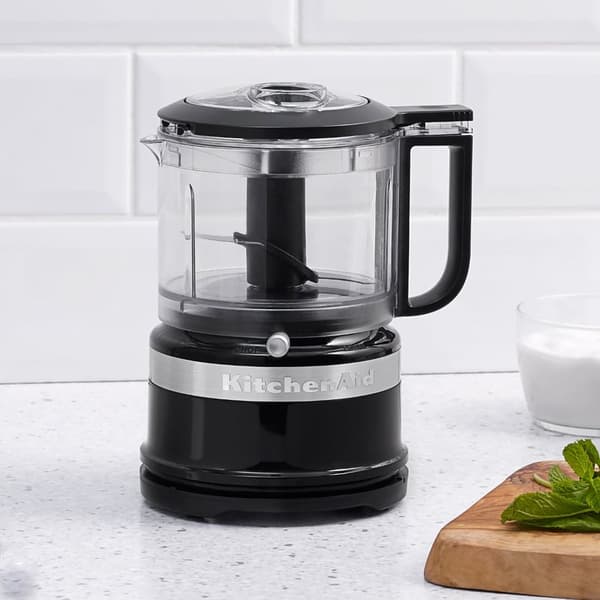 KitchenAid Mini Foodprocessor 0,8L 5KFC3516 KitchenAid Farve: Blank Sort