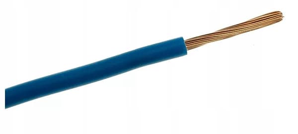 El-kabel LGY 1x2,5 blå 10m