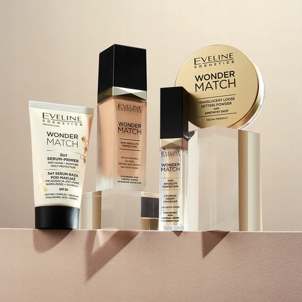 Eveline Cosmetics Wonder Match flydende concealer 00 - elfenben