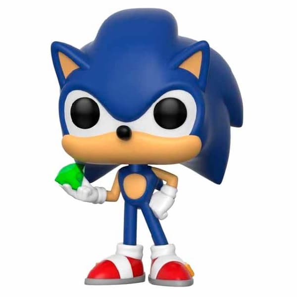 Funko POP Sonic 284 Sonic med Emerald samlarfigur